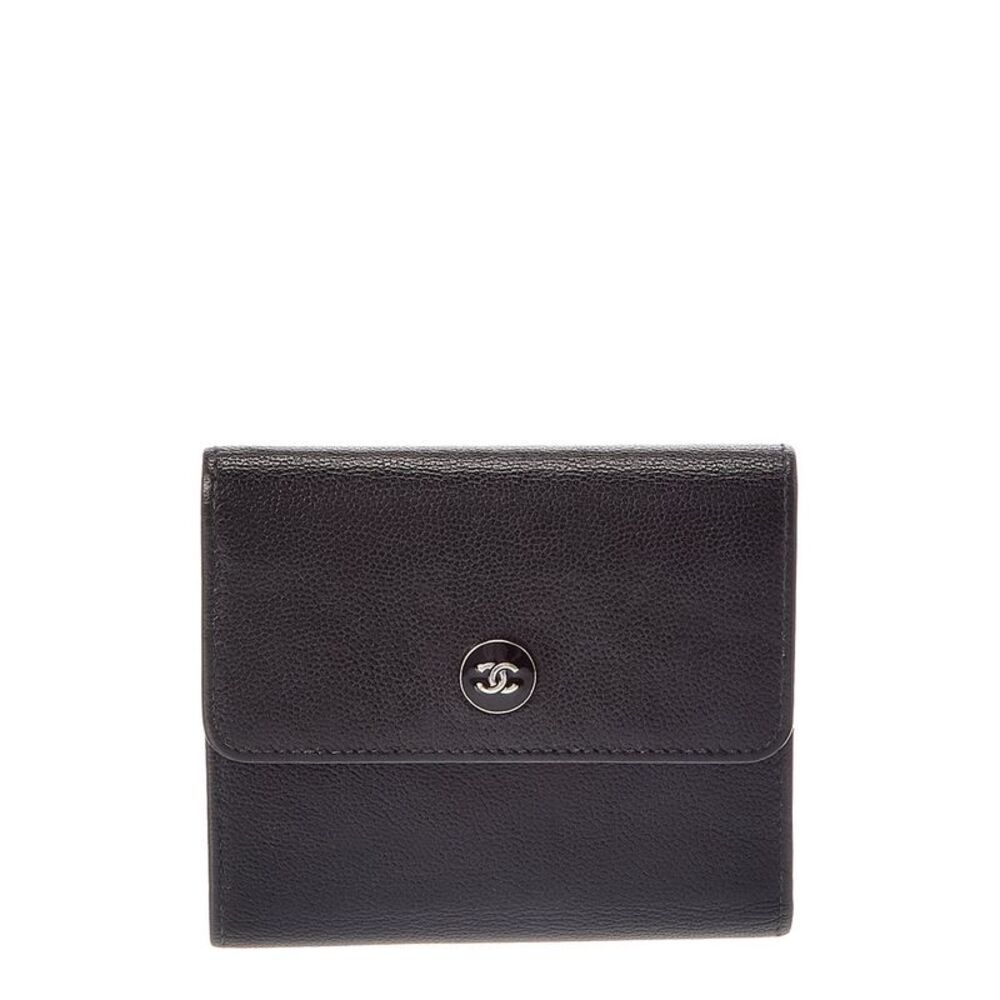 Chanel Black Leather Wallet (Authentic Pre-Loved)
